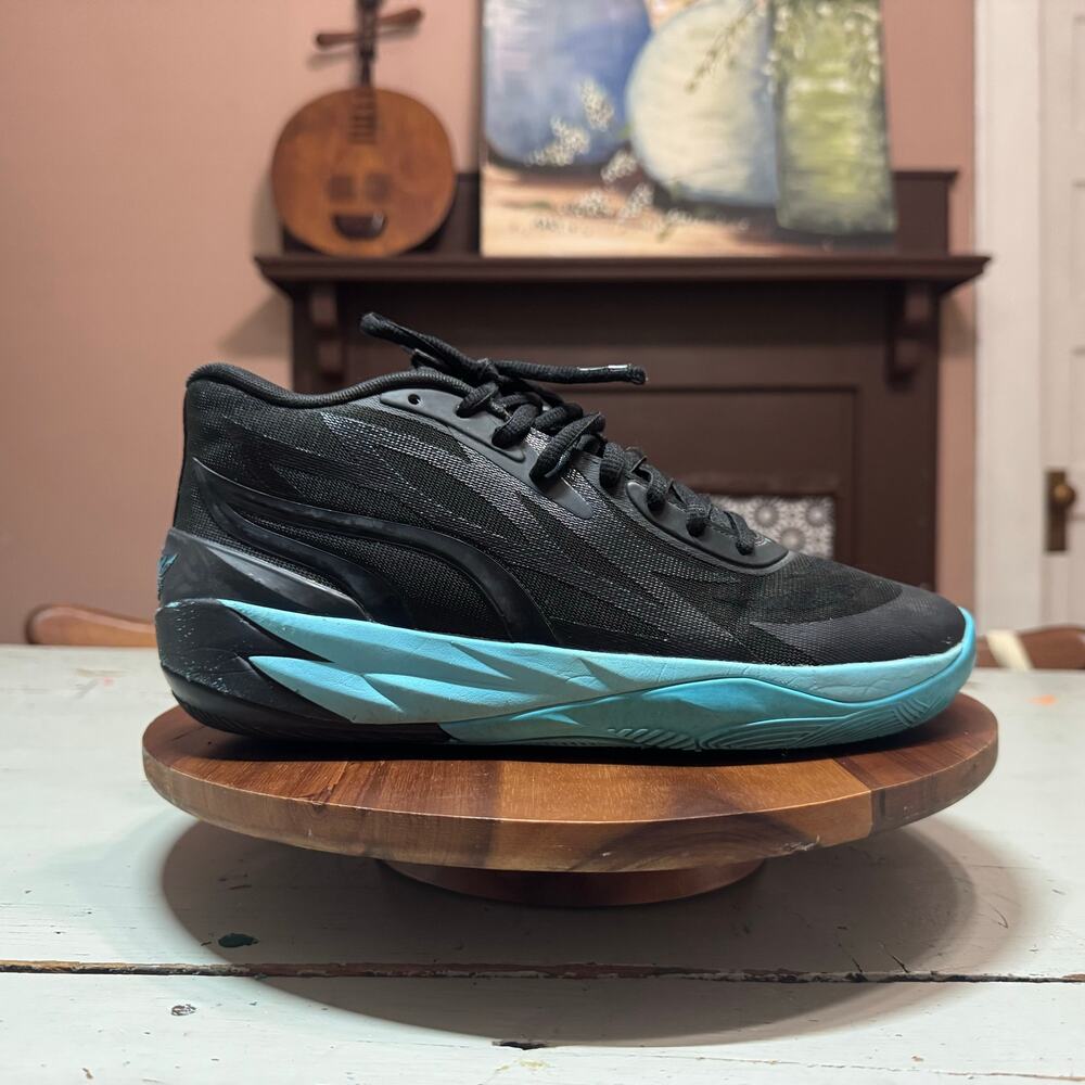 Puma MB.02 "Phenom" Mens Size 9 Black Sneaker Shoes